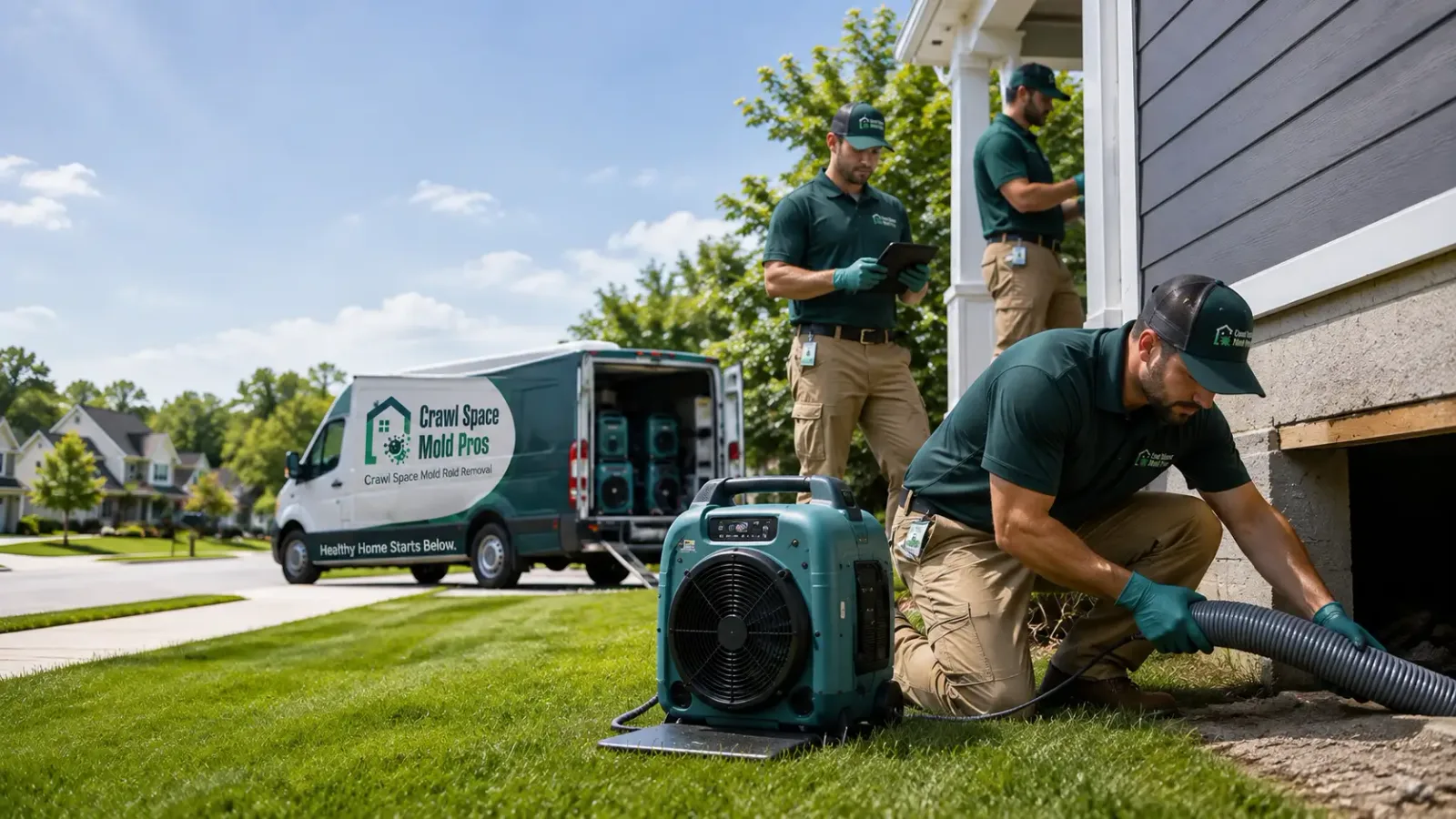 Crawl Space Mold Removal in Indiana, PA